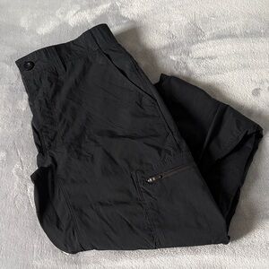 Men's Versatile Black Cargo Pants